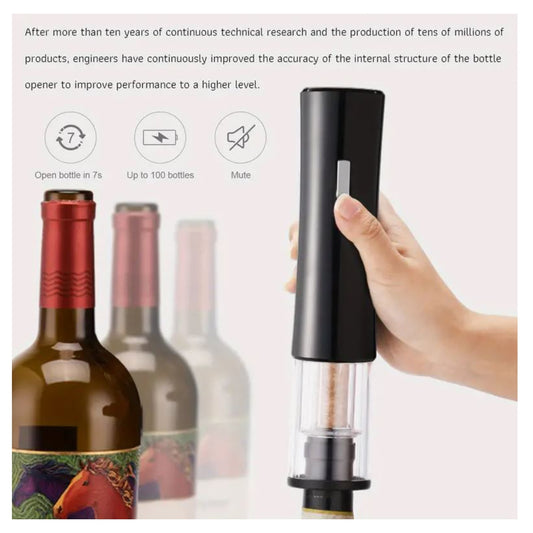 Sacacorchos recargable USB destapa Vinos